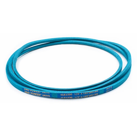 D&D 4LK1220 122" Outside Length, 1/2" Top Width, 1 Ribs 4LK1220